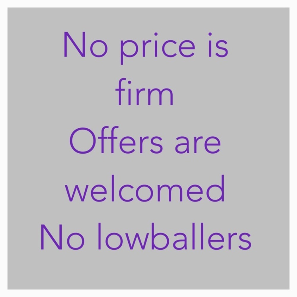 Make a reasonable offer please